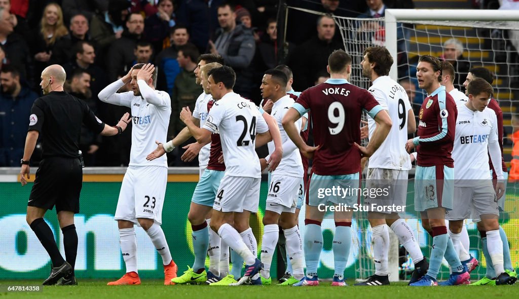 Swansea City v Burnley - Premier League