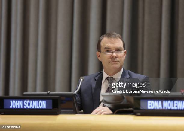 John Scanlon, Secretary-General of CITES during high-level thematic discussions on the global observance of World Wildlife Day, at the United...