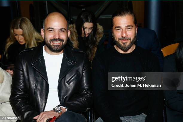 Engin Altan Duzyatan attends the Selma Cilek show as part of the Paris Fashion Week Womenswear Fall/Winter 2017/2018 on March 4, 2017 in Paris,...