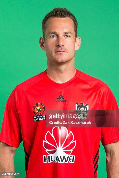 Glen Moss poses during the 2016/17 A-League Wellington Phoenix Headshot Session on September 18, 2016 in Sydney, Australia.