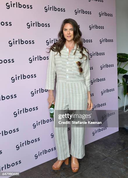 Moon Juice Founder and CEO Amanda Chantal Bacon attends the inaugural Girlboss Rally on March 4, 2017 in Los Angeles, California.