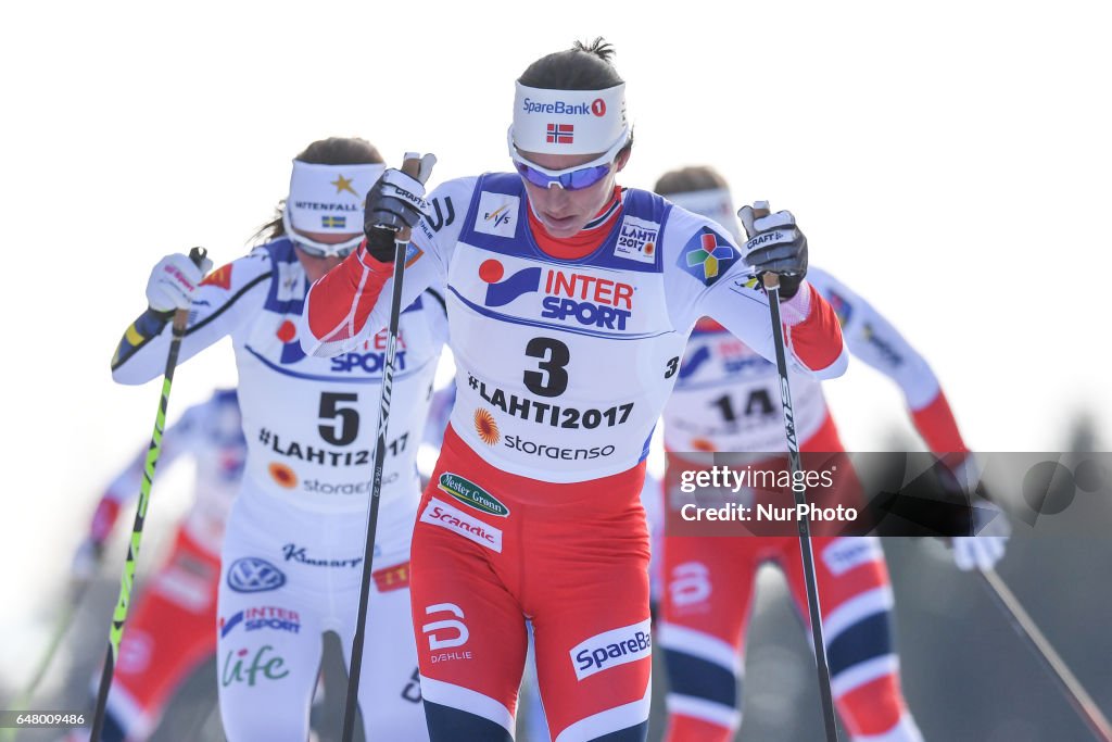 Lahti 2017: Norway's Marit Bjoergen wins her fourth Gold Medal in 30 km