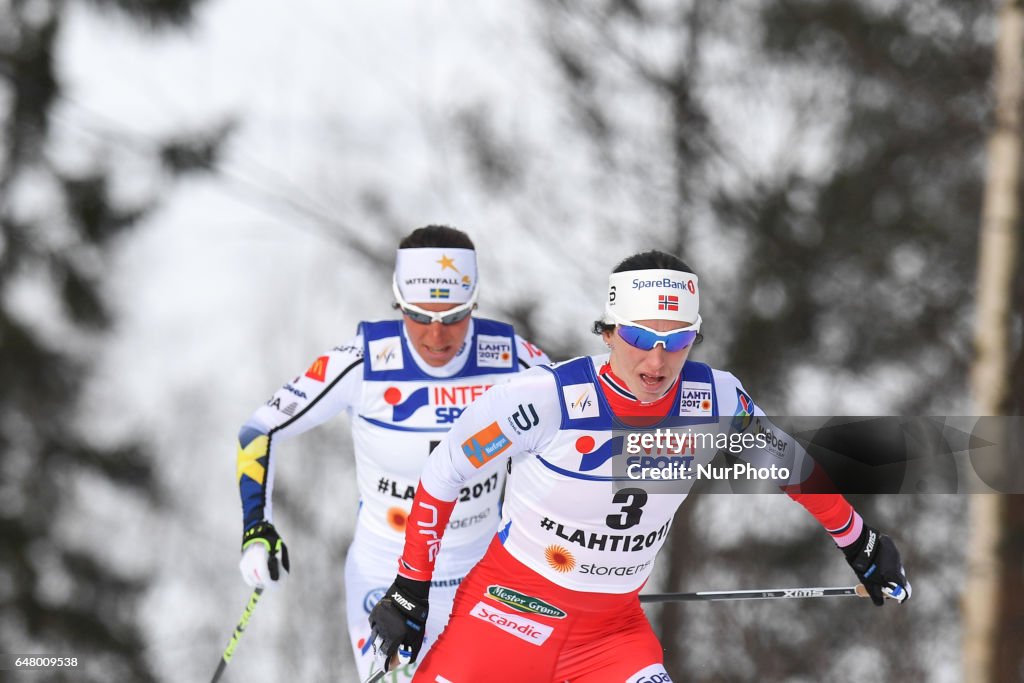 Lahti 2017: Norway's Marit Bjoergen wins her fourth Gold Medal in 30 km