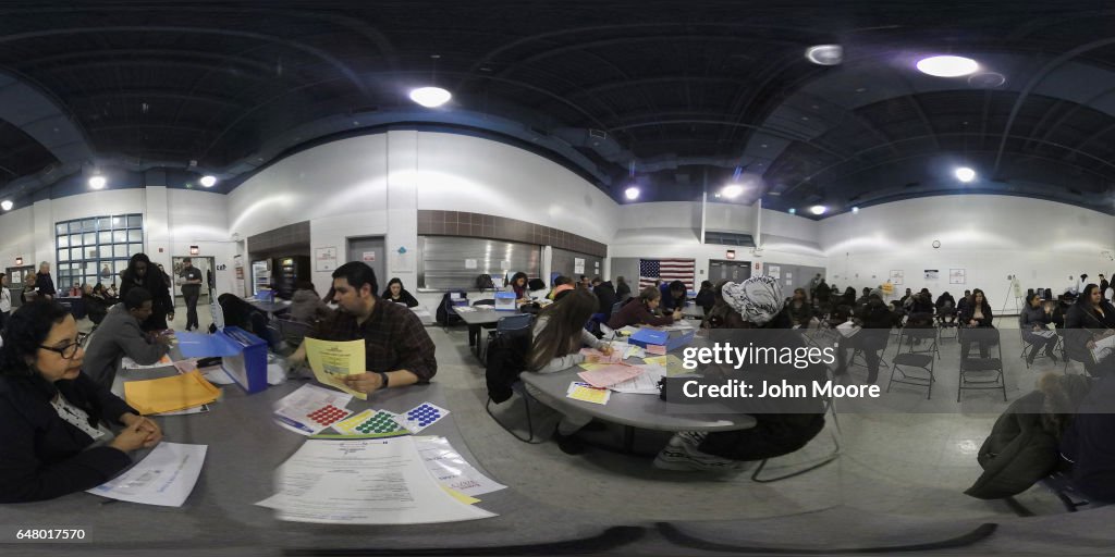 Immigrants Attend Citizenship Application Assistance Event In The Bronx