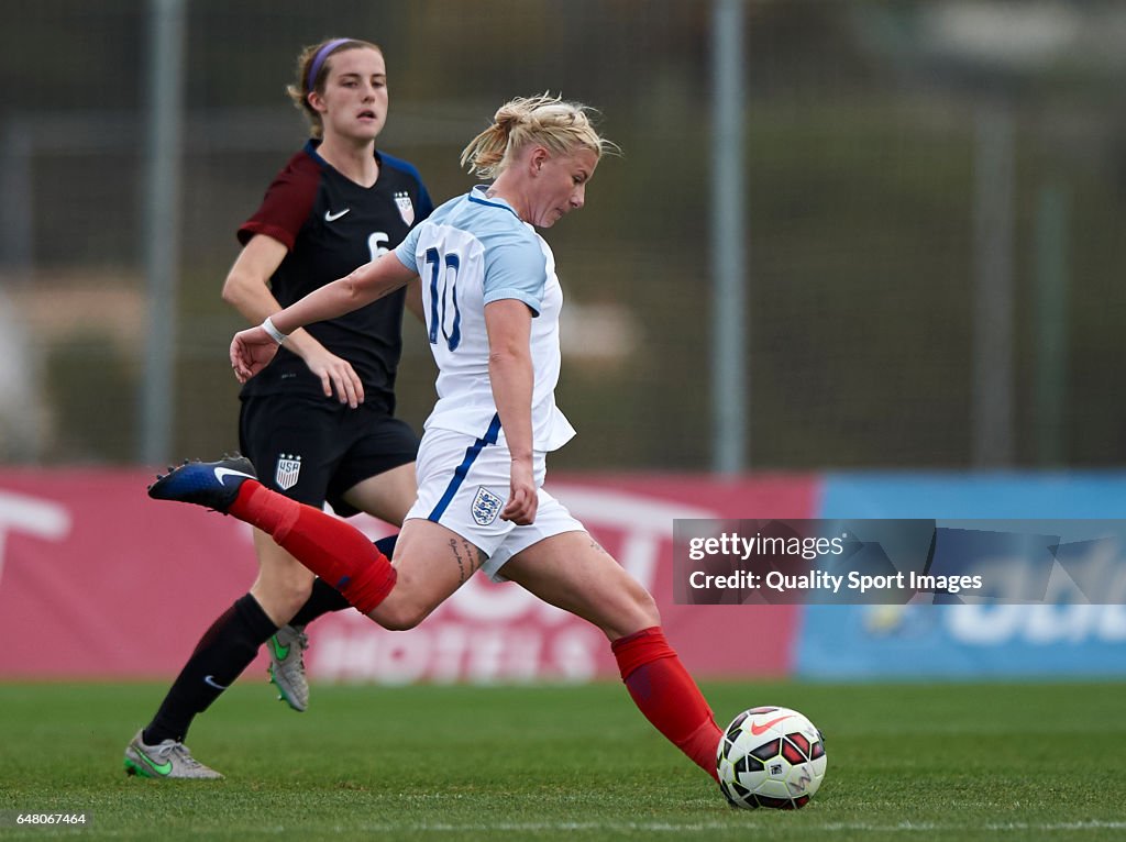 England v USA: U23 Women's Friendly