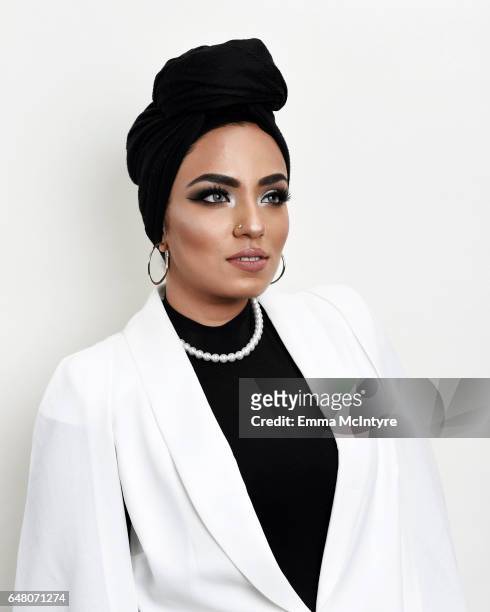 YouTuber 'Hijabadore' attends B.Y.O.U. Be Your Own You at Hills Penthouse on February 28, 2017 in West Hollywood, California.