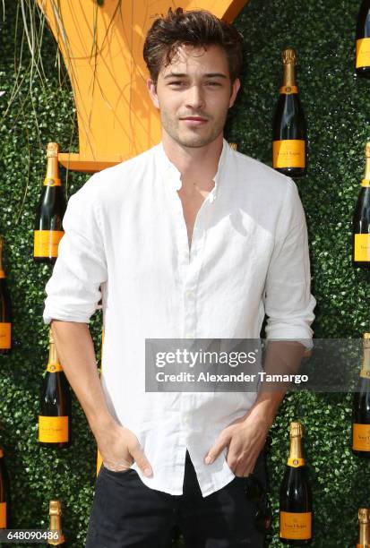 Francisco Lachowski is seen at the Veuve Clicquot Third Annual Clicquot Carnaval Supporting The Perez Art Museum Miami at Museum Park on March 4,...