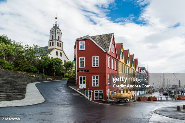 torshavn, faroe islands, denmark, europe - faroe islands bildbanksfoton och bilder