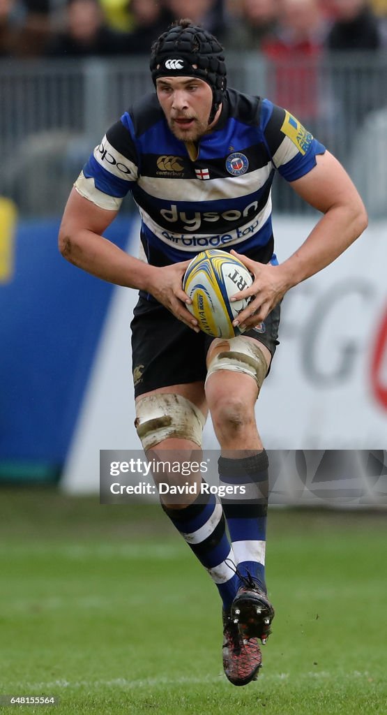 Bath Rugby v Wasps - Aviva Premiership