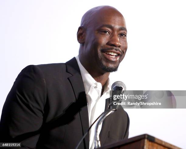 Actor D.B. Woodside attends Outfest Fusion LGBT People of Color Film Festival on March 4, 2017 in Los Angeles, California.