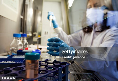 Female Scientist in Lab Female Scientist in Lab