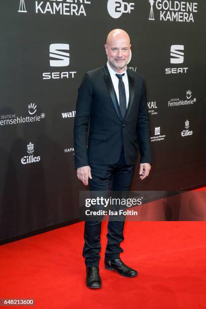German actor Christian Berkel arrives for the Goldene Kamera on March 4, 2017 in Hamburg, Germany.