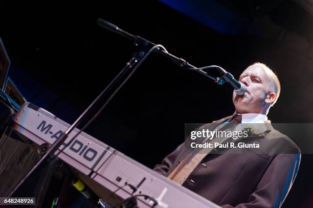 Roddy Bottum of Faith No More performs on stage at the Hollywood Palladium on November 11, 2010 in Los Angeles, California.