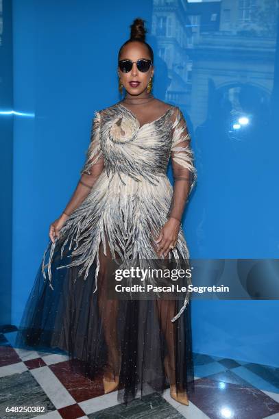 Marjorie Harvey attends the Valentino show as part of the Paris Fashion Week Womenswear Fall/Winter 2017/2018 on March 5, 2017 in Paris, France.