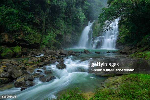 nauyaca falls - puntarenas stock pictures, royalty-free photos & images