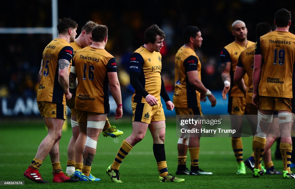 Worcester Warriors v Bristol Rugby - Aviva Premiership