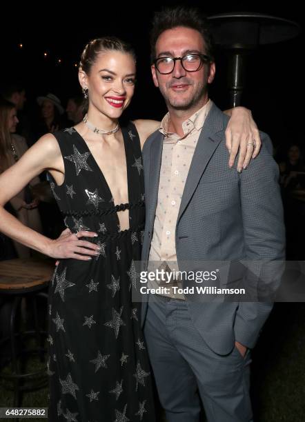 Jamie King and Host Josh Schwartz attend An Evening To Benefit The ACLU Of Southern California on March 4, 2017 in Los Angeles, California.
