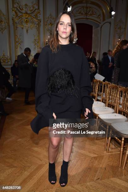 Pauline Ducruet attends the John Galliano show as part of the Paris Fashion Week Womenswear Fall/Winter 2017/2018 on March 5, 2017 in Paris, France.