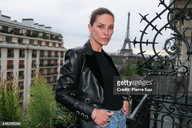 Erin Wasson attends the Wasson Fine Jewelry presentation as part of the Paris Fashion Week Womenswear Fall/Winter 2017/2018 on March 5, 2017 in...