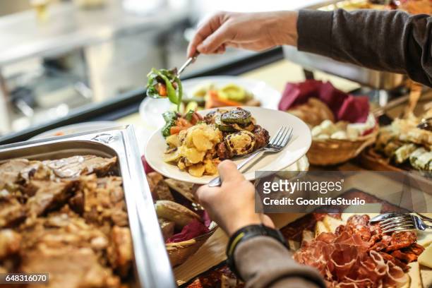 choosing food - food and drink industry stock pictures, royalty-free photos & images