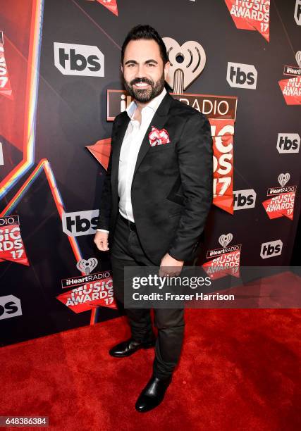 Radio personality Enrique Santos attends the 2017 iHeartRadio Music Awards which broadcast live on Turner's TBS, TNT, and truTV at The Forum on March...