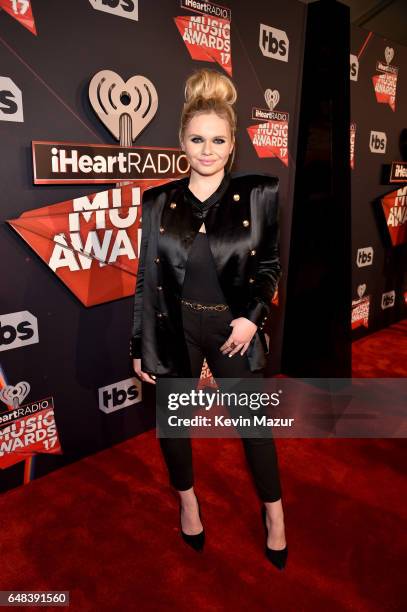 Singer Alli Simpson attends the 2017 iHeartRadio Music Awards which broadcast live on Turner's TBS, TNT, and truTV at The Forum on March 5, 2017 in...