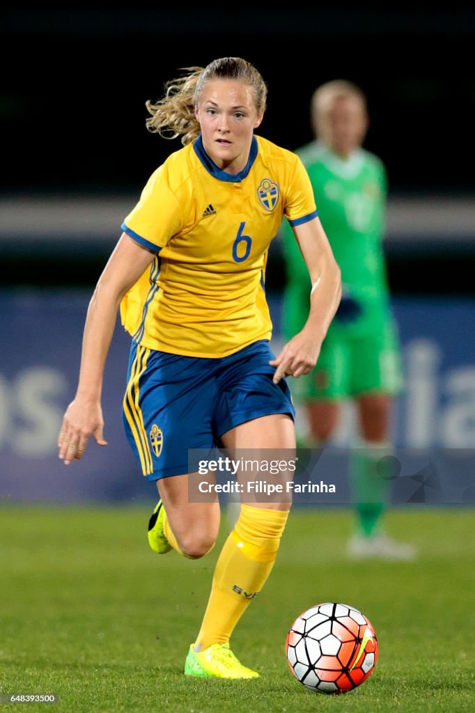 China v Sweden - Women's Algarve Cup