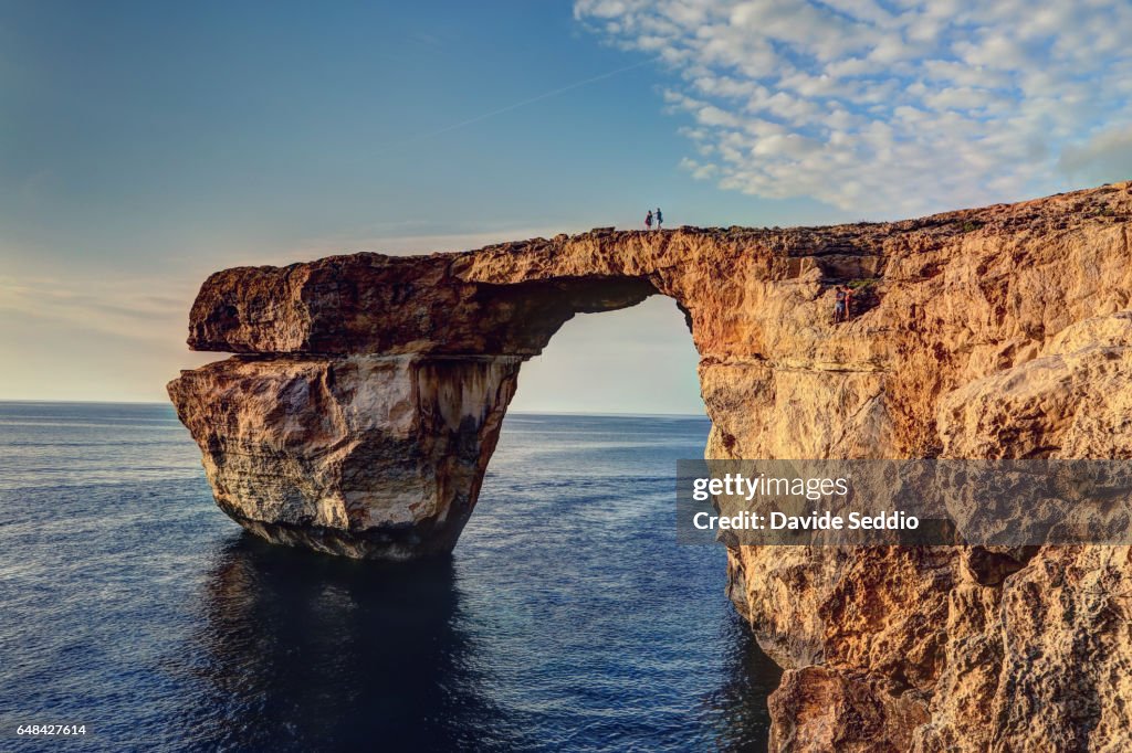 Azure Window, natural arch in Gozo