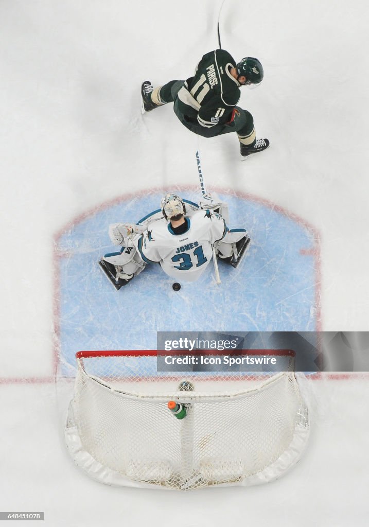 NHL: MAR 05 Sharks at Wild
