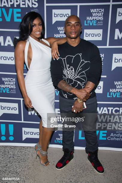 Pictured : Porsha Williams and Charlamagne Tha God --