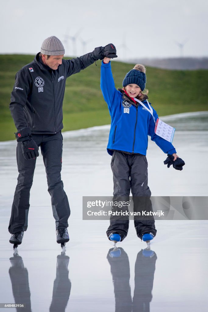 Dutch Royal Family At Hollandse 100 Fund Raising Event In Biddinghuizen