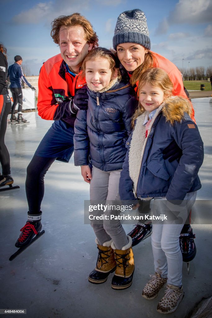 Dutch Royal Family At Hollandse 100 Fund Raising Event In Biddinghuizen