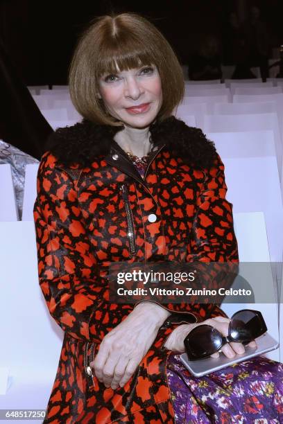 Anna Wintour attends the "Rei Kawakubo Comme Des Garcons Art Of The In-Between" Presentation as part of the Paris Fashion Week Womenswear Fall/Winter...