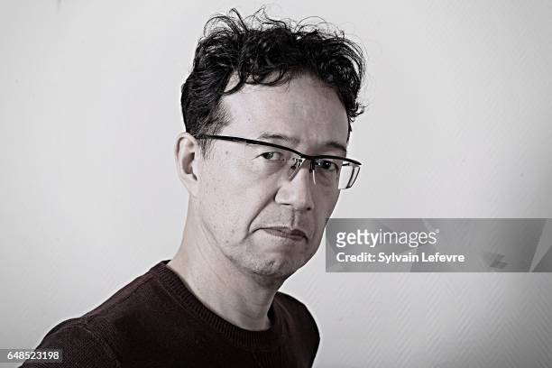 Director Shinji Aramaki is photographed for Self Assignment on March 2, 2017 in Lille, France.