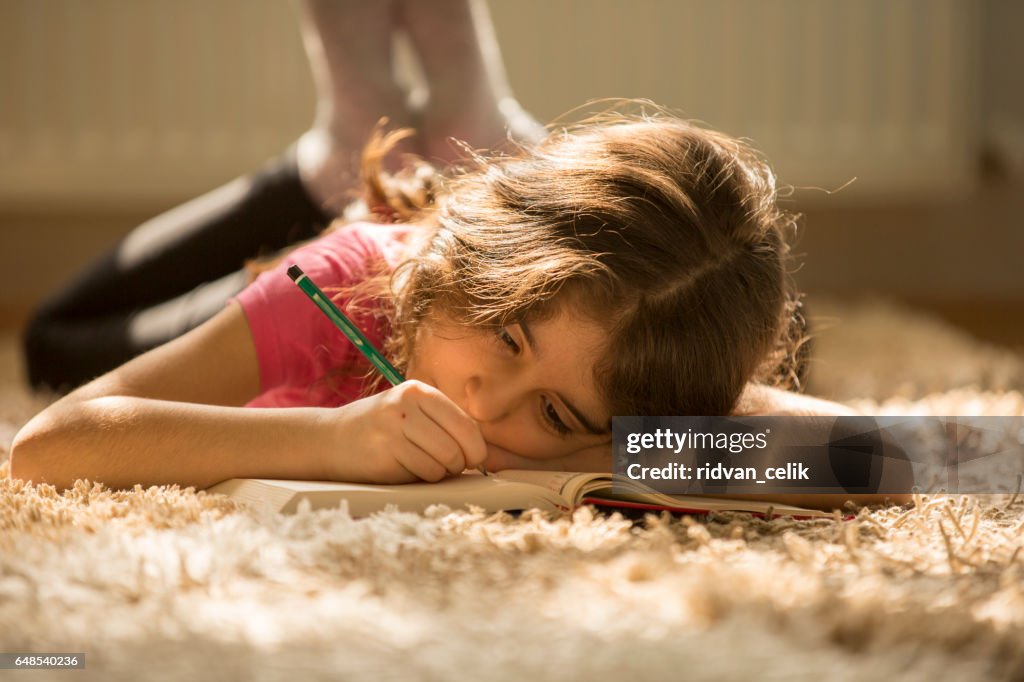 Writing her first book.