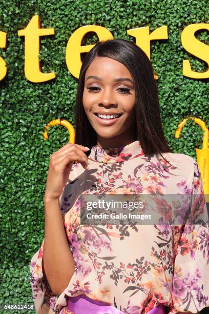 American television personality Zuri Hall during the 2017 Veuve Clicquot Masters Polo at the Val de Vie Estate on March 04, 2017 in Cape Town, South...