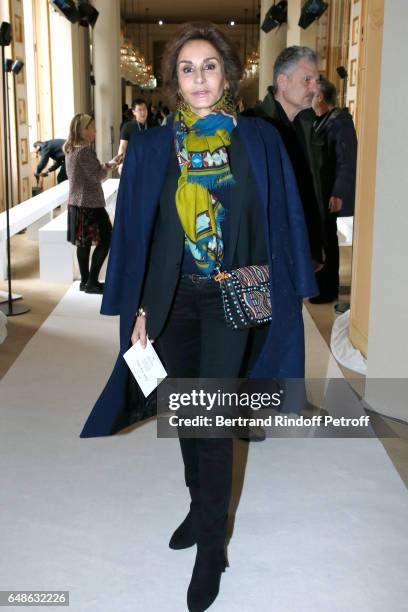 Naty Abascal attends the Giambattista Valli show as part of the Paris Fashion Week Womenswear Fall/Winter 2017/2018 on March 6, 2017 in Paris, France.