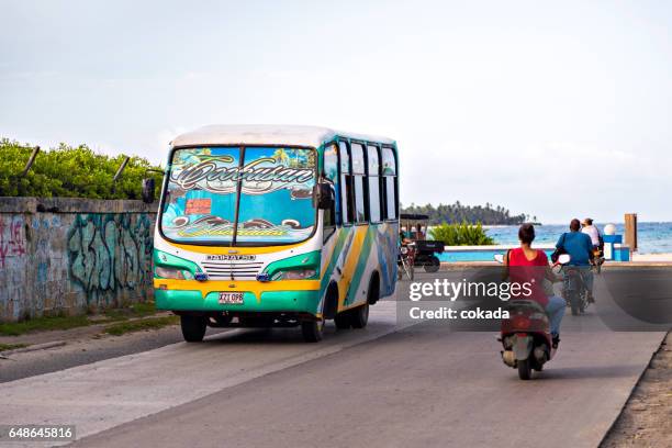 transportation at san andrés island - san andres mountains stock pictures, royalty-free photos & images