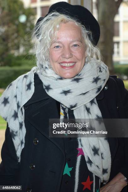 Ellen von Unwerth attends the Giambattista Valli show as part of the Paris Fashion Week Womenswear Fall/Winter 2017/2018 on March 6, 2017 in Paris,...