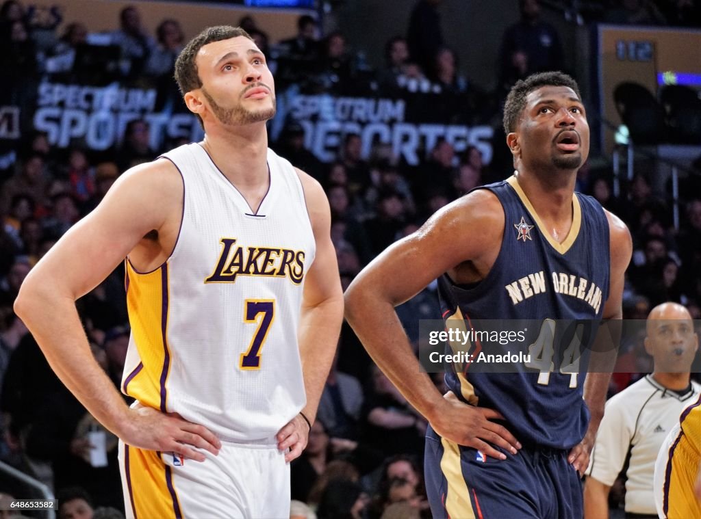 NBA: Los Angeles Lakers v New Orleans Pelicans