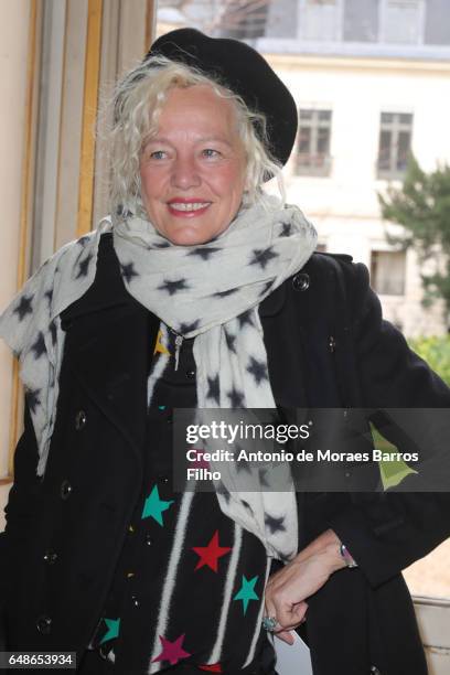 Ellen von Unwerth attends the Giambattista Valli show as part of the Paris Fashion Week Womenswear Fall/Winter 2017/2018 on March 6, 2017 in Paris,...