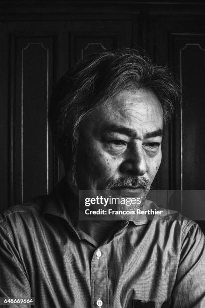 Director Kiyoshi Kurosawa is photographed for Self Assignment on January 31, 2017 in Paris, France