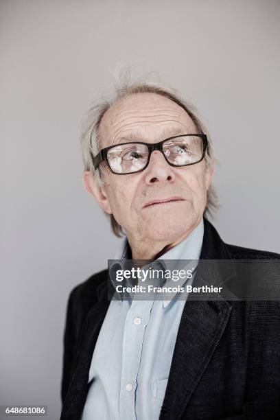 Director Ken Loach is photographed for Self Assignment on May 15, 2017 in Paris, France.