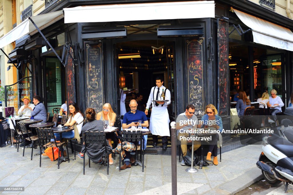 The Marais, a café