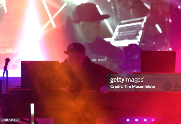 Pretty Lights performs during the Okeechobee Music Festival on March 5, 2017 in Okeechobee, Florida.