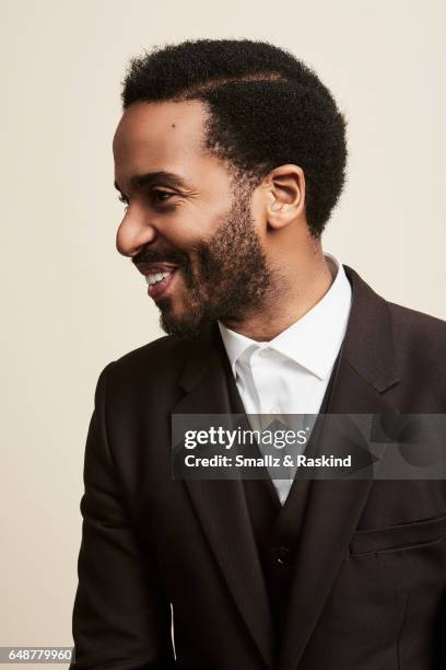 Andre Holland poses for portrait session at the 2017 Film Independent Spirit Awards on February 25, 2017 in Santa Monica, California.