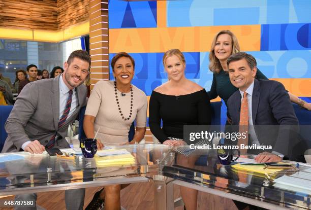 Comedian Amy Schumer on "Good Morning America," Monday, March 6, 2017. "Good Morning America" airs MONDAY-FRIDAY on the Disney General Entertainment...