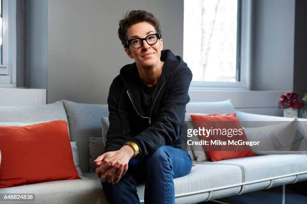 Host Rachel Maddow is photographed for Variety on January 6, 2017 in New York City.