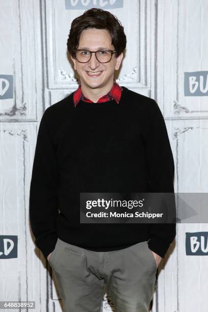 Actor Paul Rust attends Build Series Presents Paul Rust And Gillian Jacobs Discussing "Love" at Build Studio on March 6, 2017 in New York City.