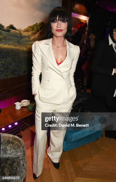 Collette Cooper attends the Collette Cooper showcase with Luc Belaire at The Groucho Club on March 6, 2017 in London, England.